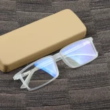 Мода Laohua Mirror Мужские спортивные обычные очки рамки женщины белый HD анти -мыблуя смола удаленное зеркало мужское приливное свет