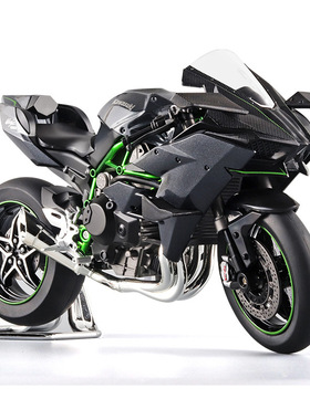 1/12川奇合金摩托车模型儿童带声光滑行玩具家居玄关摆件推荐