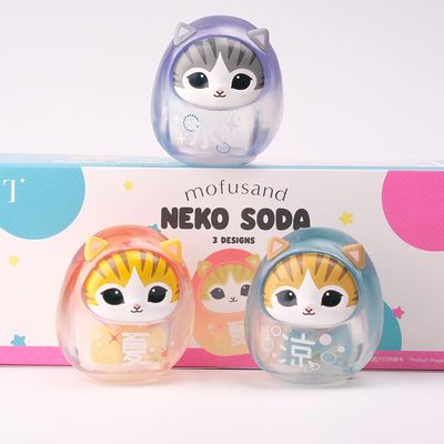 猫福珊迪手办摆件达摩祈
