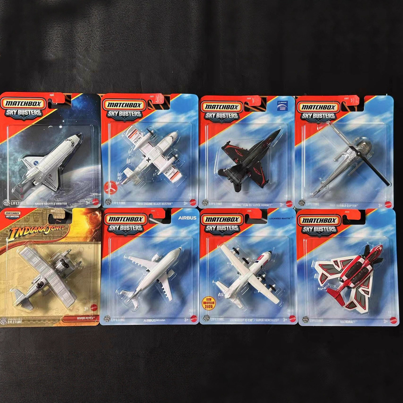 儿童飞机玩具美泰火柴盒仿真空中客机直升机战斗机壮志凌云TOPGUN