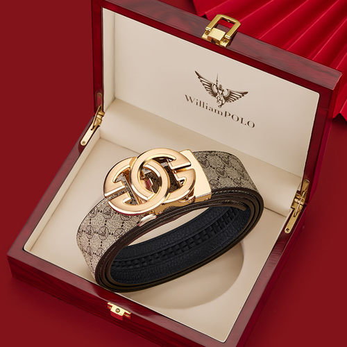 皮带男士保罗高档商务