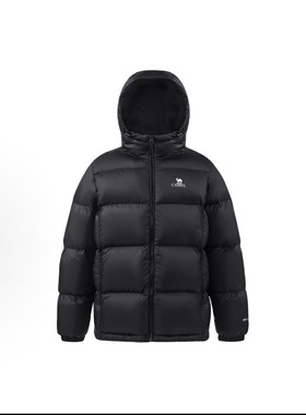 Camel/骆驼 黑钻系列拒水三防轻户外羽绒服 M34CR07674 上海仓-孔