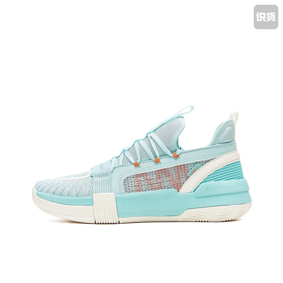 361° 燃战 Q弹科缓震实战 海蓝绿/浅青 572121111-6湖北48仓