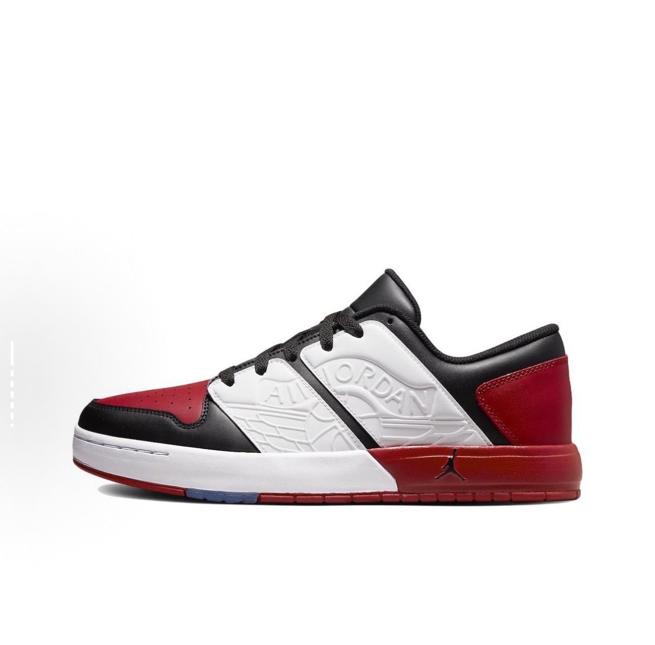 Jordan Nu Retro 1 Low 潮流 低帮 复古篮球鞋 黑白红（ou仓）