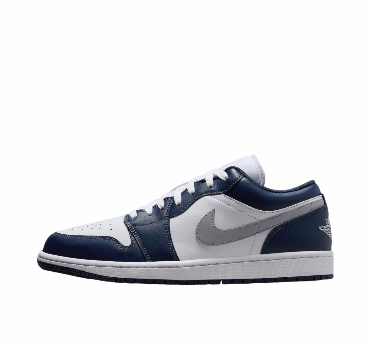 耐克Air Jordan 1 Low AJ1白蓝低帮篮球鞋553558-141 bl仓jr