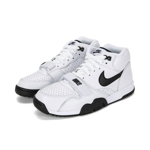 Nike Air Trainer 1 时尚 中帮 训练鞋白黑色FB8066-100湖北48仓