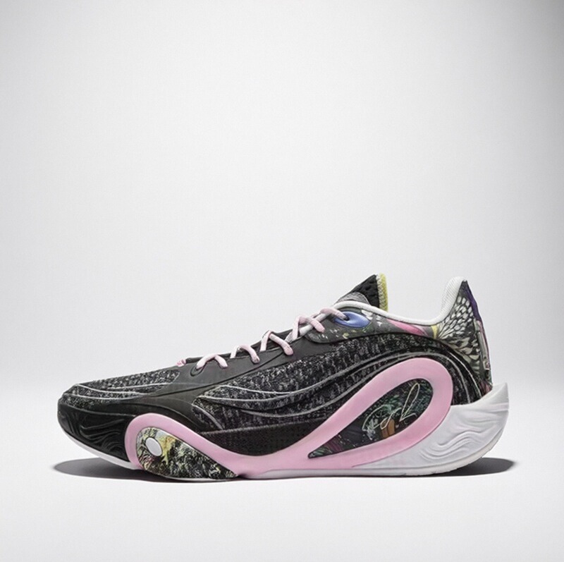 LiNing李宁 DLO1 蝴蝶 拉塞尔一代 全掌䨻科技篮球鞋 ABPV009-5辰