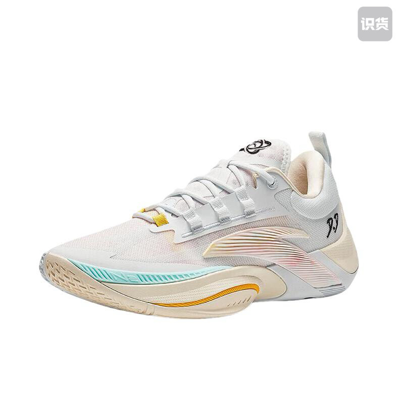 Anta安踏瞬息1纽约掠影氮科技专业实战减震防滑回弹篮球鞋男款 派