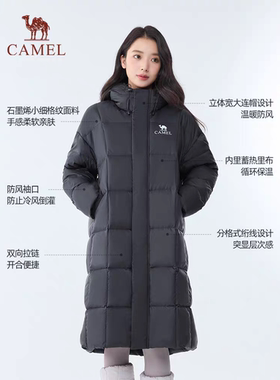 王俊凯同款长款羽绒服男女冬季情侣加厚保暖极寒W34CR07614 qs仓