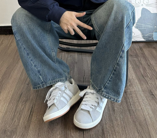 adidas Grand CourtBase 00s休闲百搭低帮板鞋男女同款乔治IH6185