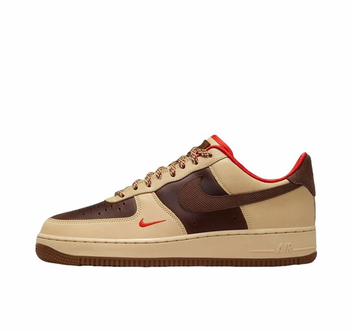 耐克Nike Air Force 1 Low AF1棕色空军一号男款休闲板鞋 毅博仓