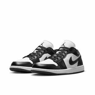 耐克Air Jordan 1 Low AJ1黑白熊猫男女防滑耐磨DC0774-101YD仓
