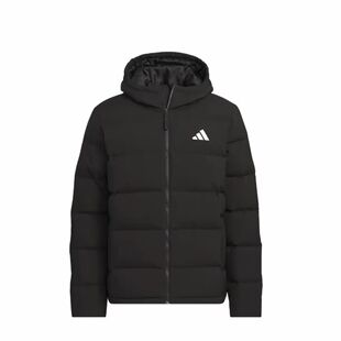 Adidas/阿迪达斯2025日常经典运动保暖连帽羽绒服KF4400  齐鲁仓
