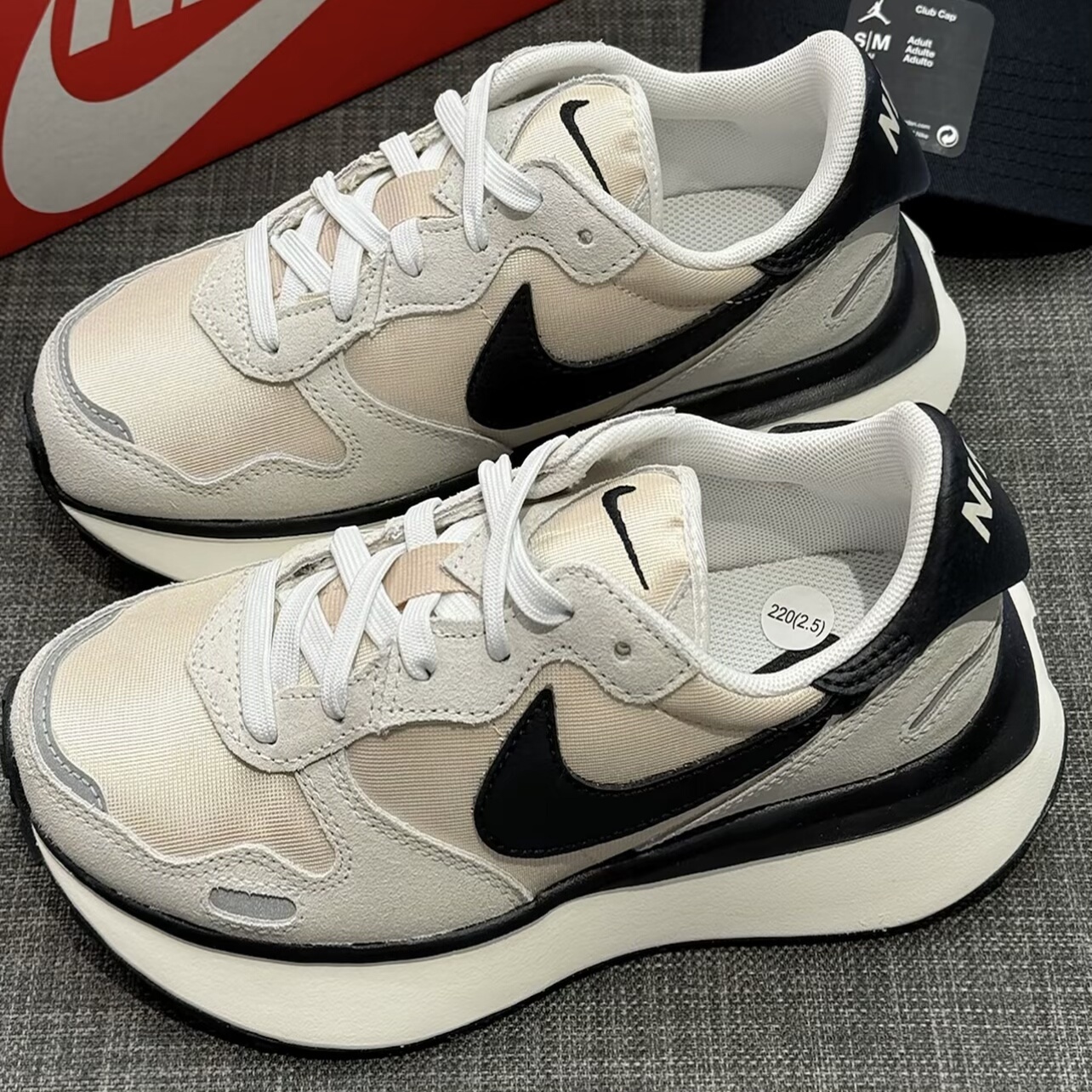 Nike Phoenix Waffle 尼龙 潮流舒适 低帮 FD2196-100杭州12仓