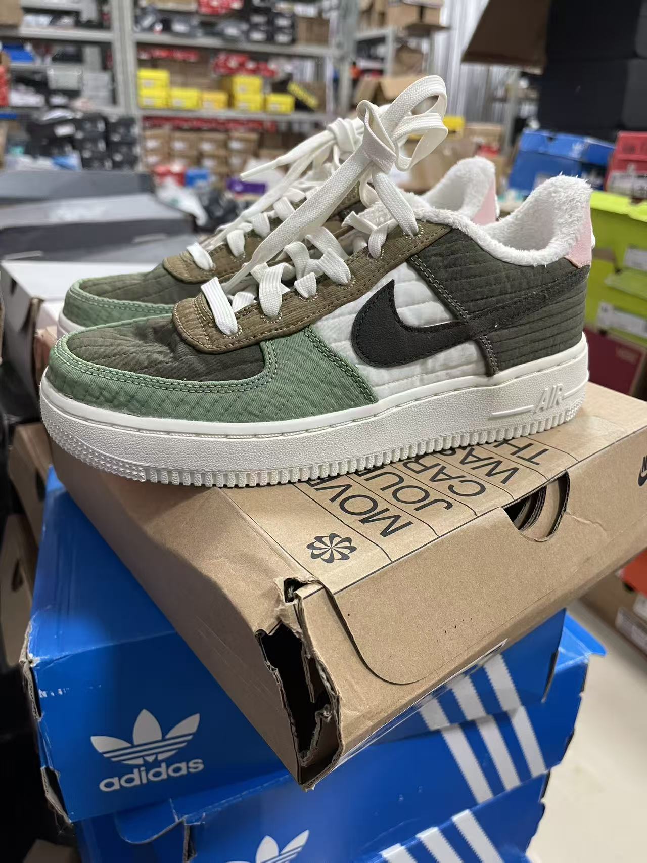 耐克Nike Air Jordan 1 板鞋 复古潮流支撑DO5215-331 key仓实拍