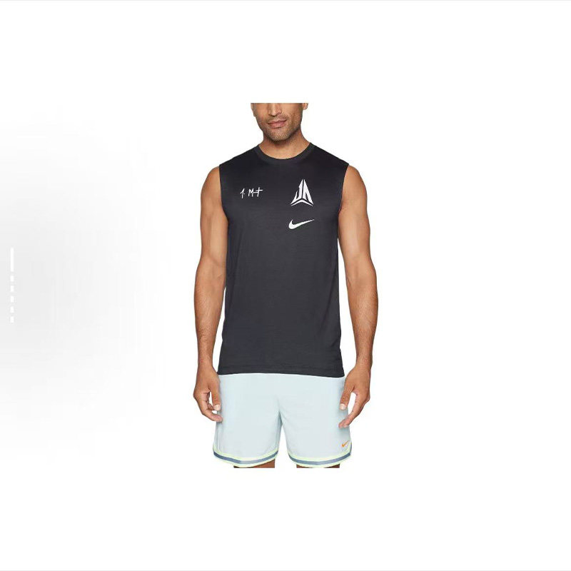 Nike Dri-Fit 运动训练休闲无袖背心 男款 黑色 BCL仓