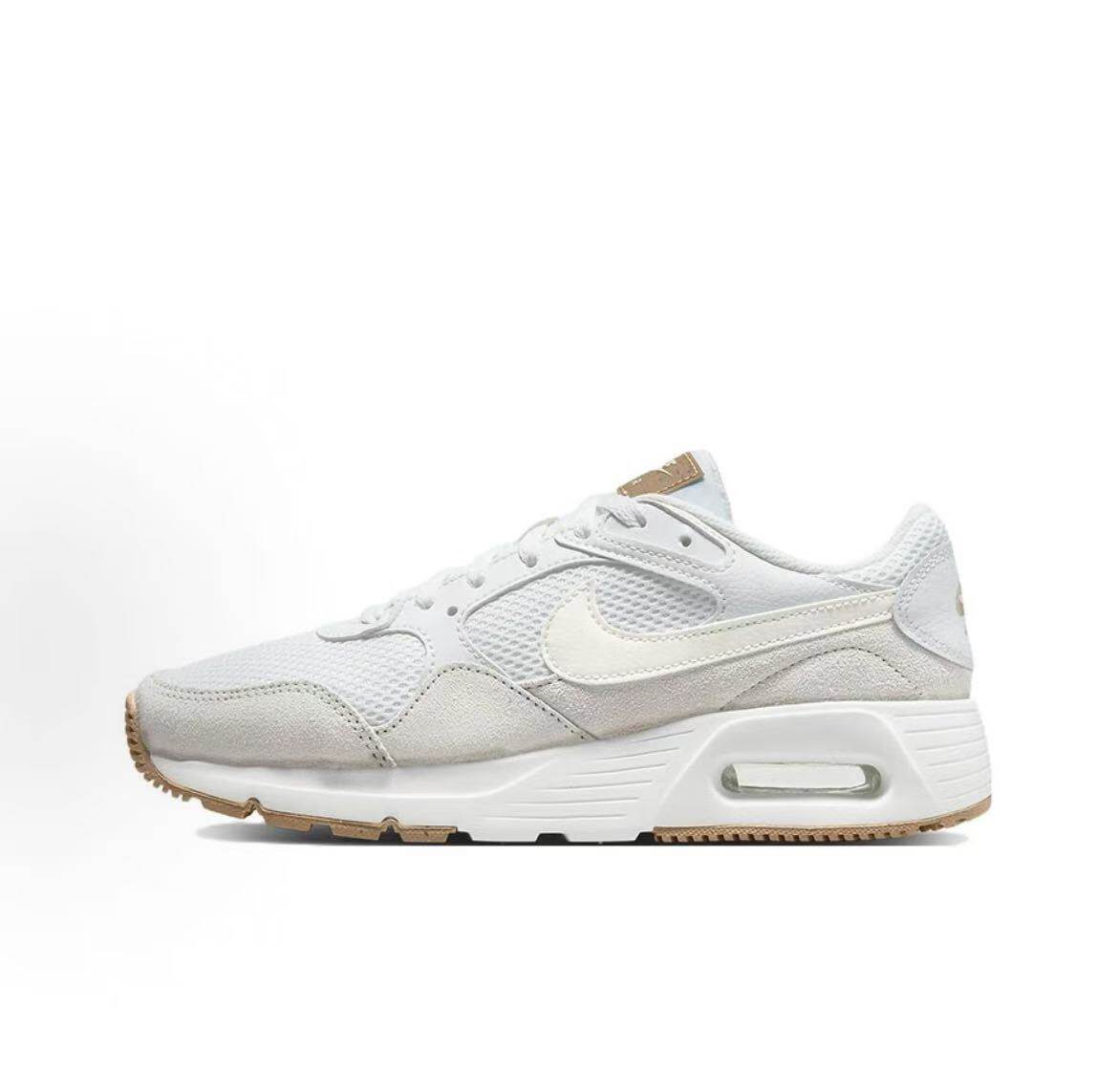 耐克Nike Air Max SC透气舒适防滑耐磨低帮板鞋女款/白色 躁动