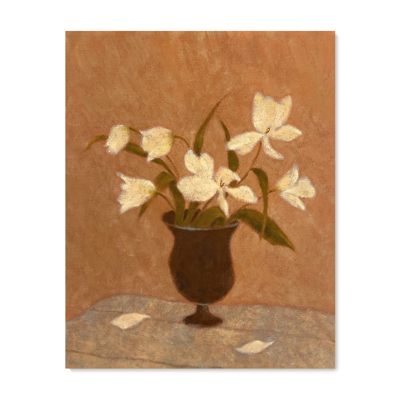 【特惠捡漏】插画师Kits复刻艺术版画高级感中古法式花卉装饰画芯