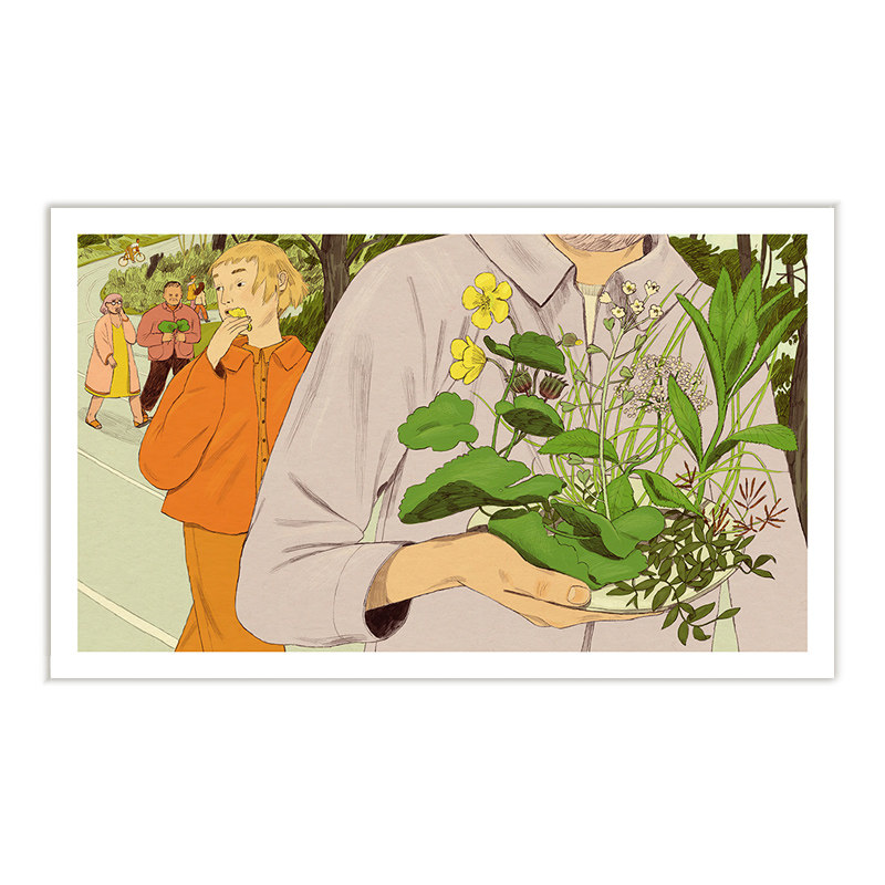 【特惠捡漏】插画师Karlotta Freier漫画 复刻艺术版画装饰画芯