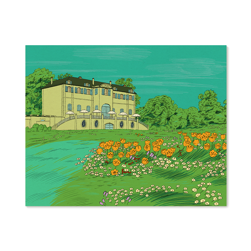 【特惠捡漏】插画师Karlotta Freier高级感漫画复刻艺术装饰画芯