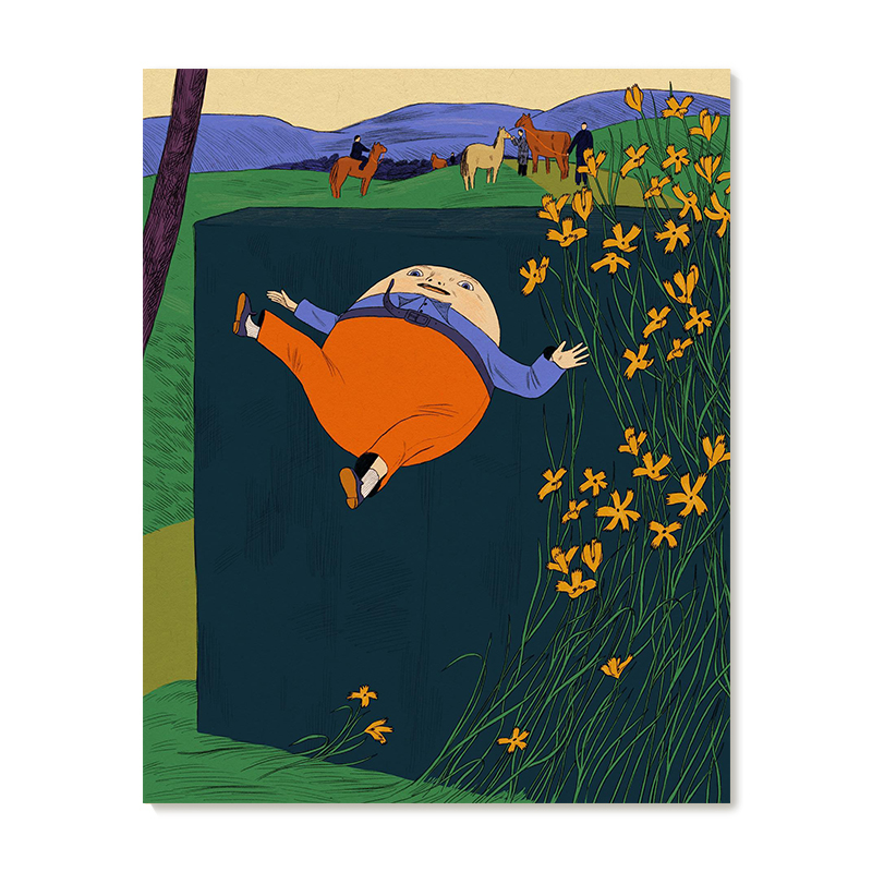 【特惠捡漏】插画师Karlotta Freier漫画 复刻艺术版画装饰画芯