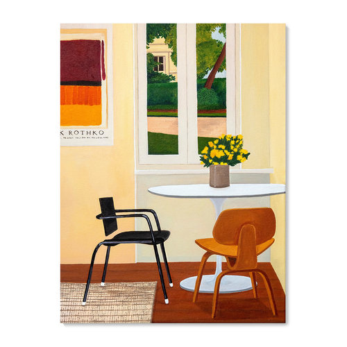 【特惠捡漏】插画师Ivan Arlaud复刻艺术版画中古风家居装饰画芯