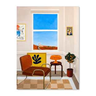 画中古风家居装 Arlaud复刻艺术版 插画师Ivan 饰画芯 特惠捡漏