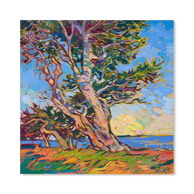 【特惠捡漏】Erin Hanson油画家复刻艺术版画印象派风景装饰画芯