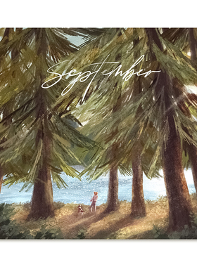 【特惠捡漏】插画师Subin复刻艺术版画清新韩系治愈风景装饰画芯