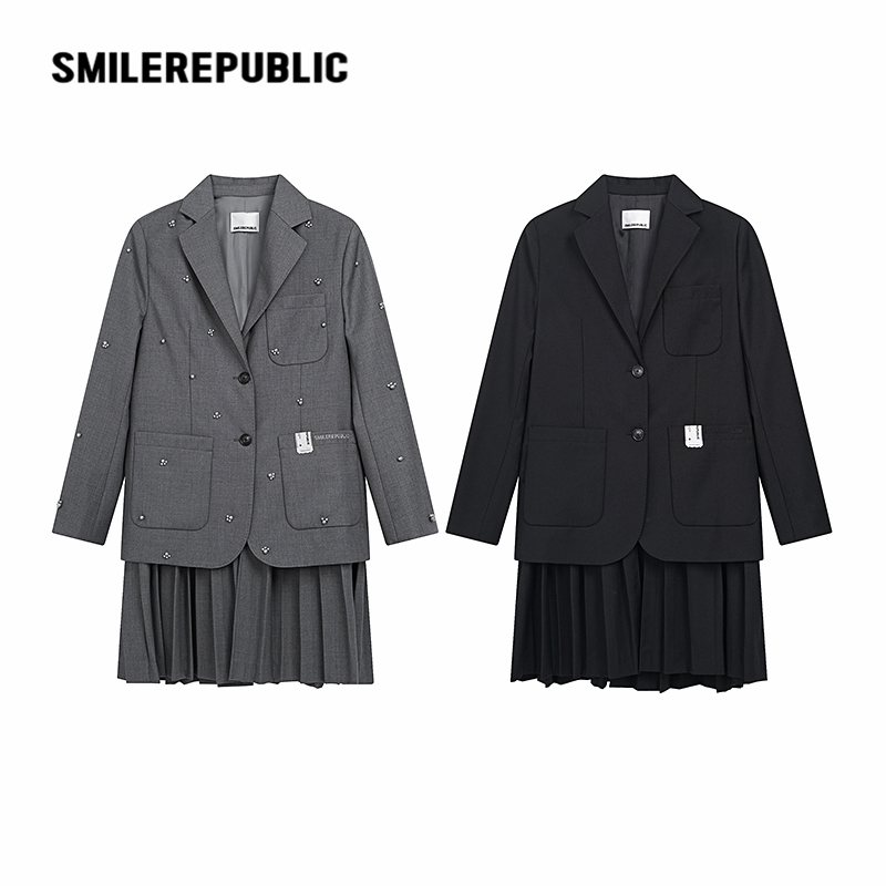 smilerepublic时尚休闲西装外套