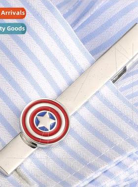 Captain America tie clip High  business mal tie clip  Americ