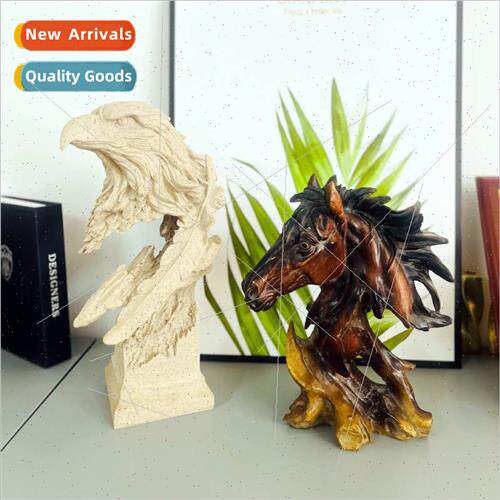 American retro home new creative simulation resin crafts ani