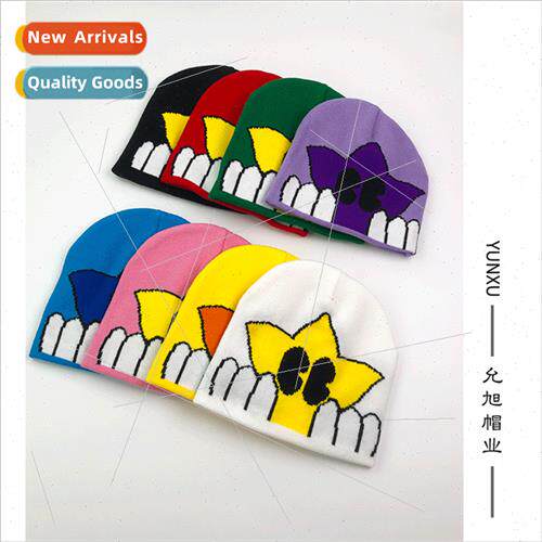 Korean  fashion wild wool cap fall winter cold-prowarm knted