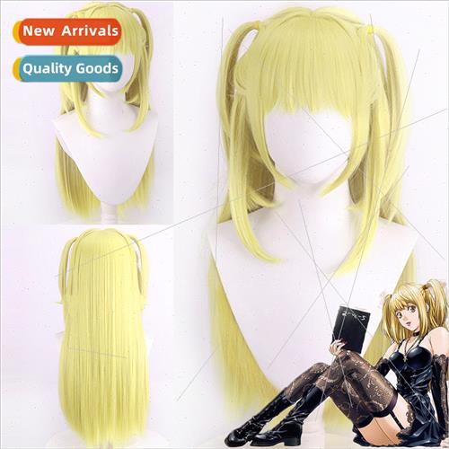 Anime wig death note Yomi Haisha death note blonde long doub