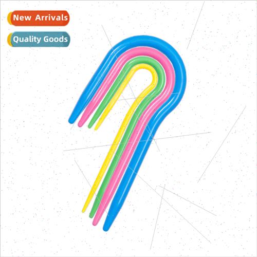 Sweater Knting Tools U Shape Twist Needles Plastic Curved Ne