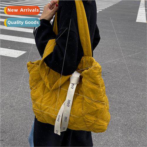 Space cotton Tote bag female new shoulder hand carry fall wi
