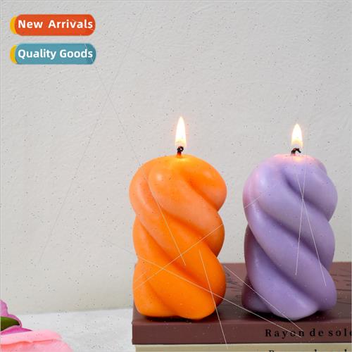 Korea new irregular cylinder candle silicone mould DIY home