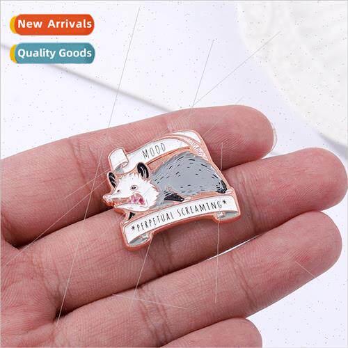 cartoon personaly English letters creative howling pig small