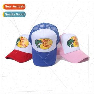 Pro Shops hat cap sunscreen tongue Bass duck Truck mesh