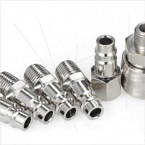 Pneumatic Tools German Quick Connect 6 Pcs 1/4PT Threaded