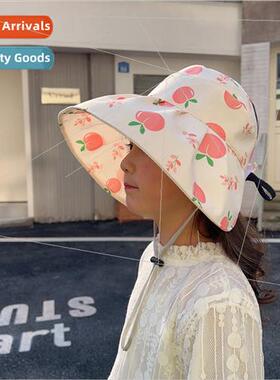 Spring summer thin children hats baby fru printing hollow to