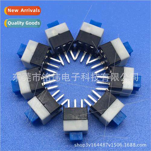-locking swch key swch 7*7 -locking flat single row blue whe