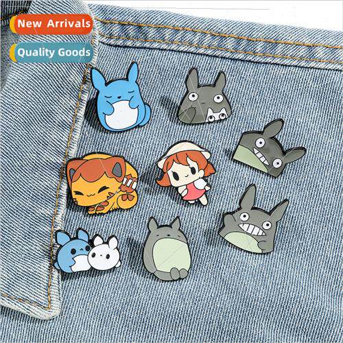 Japanese cartoon cute creative Totoro metal badge Totoro car