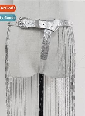 Fashion to lead nd set shooting runway  tassel chain belt be