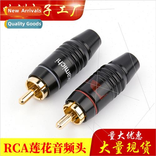Nakamichi Pure Copper Gold-plated RCA Plugs Terminals Speake
