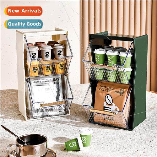 Tea Bag Organizer Tea Capsule Coffee Lemon Slices Storage Tr
