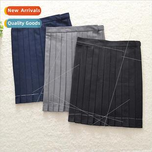 New Posioning ne Solid Color Pleated Skirt Orthodox JK Unim