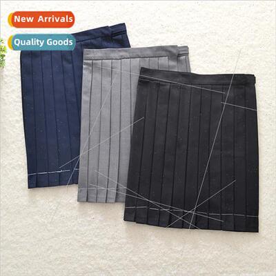 New Posioning ne Solid Color Pleated Skirt Orthodox JK Unim