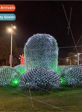 Led fishing net lights full stars ceiling decoration grid co