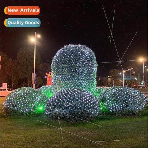Led fishing net lights full stars ceiling decoration grid co